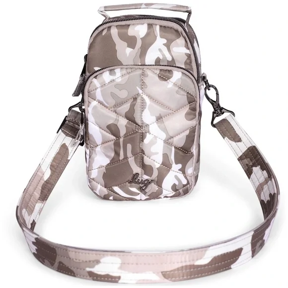 Lug Convertible Crossbody Hip Pouch Skeeter Mini in camo, new - Picture 1 of 11